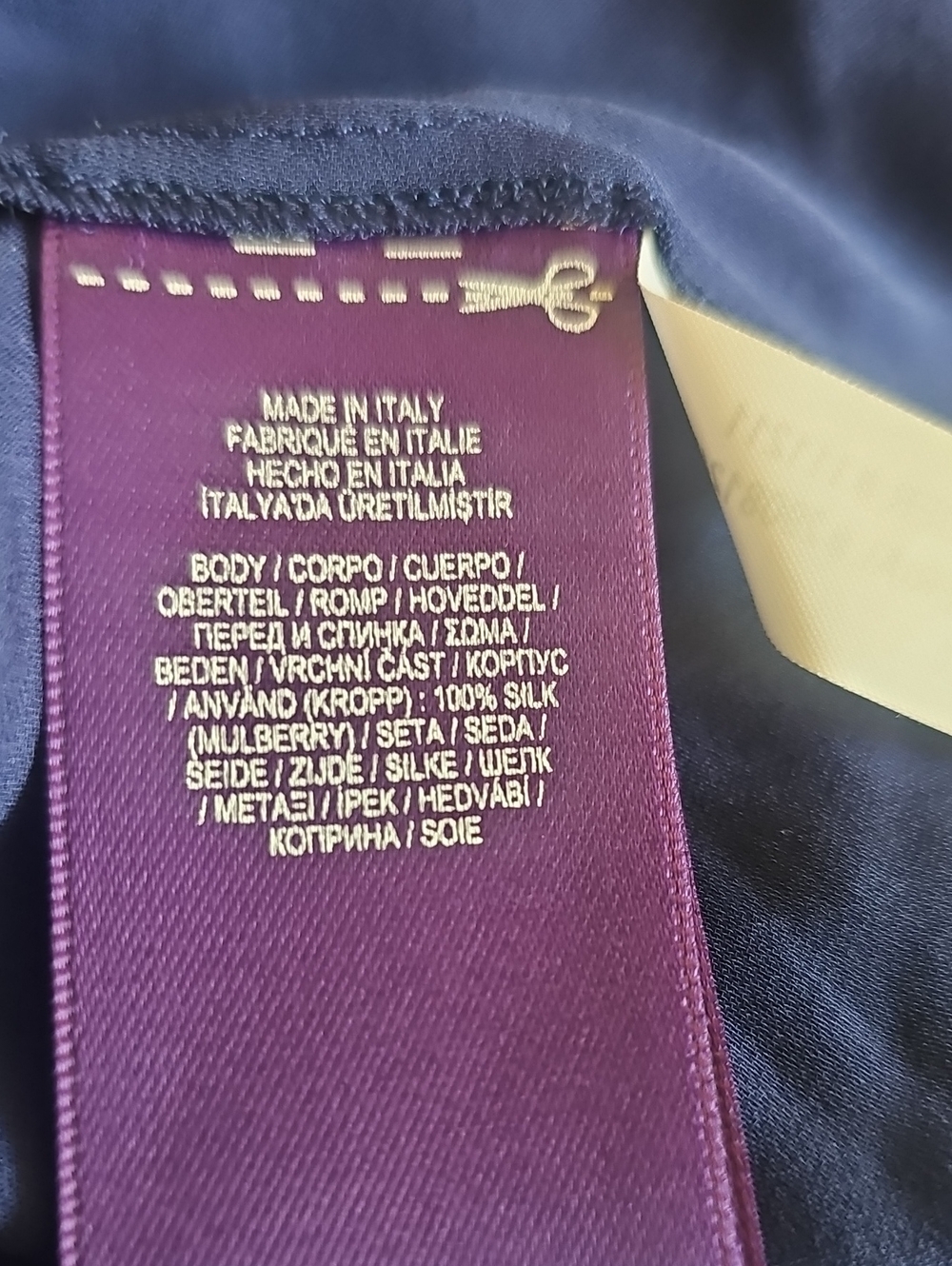 Ralph Lauren Navy Halter Maxi Dress - Picture 11 of 12